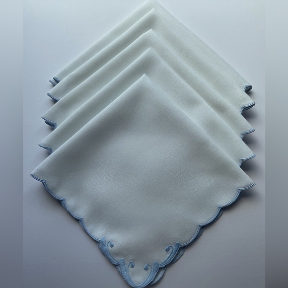 Set of 5 Napkins Martha Stewart Home - Picture 3 of 6